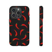 Load image into Gallery viewer, iPhone 15 Chili Pepper Phone Case - BLACK