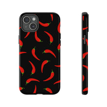 Load image into Gallery viewer, iPhone 15 Chili Pepper Phone Case - BLACK