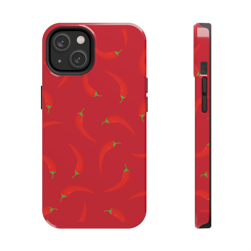 Hot Chili Pepper Spicy Phone Case - RED